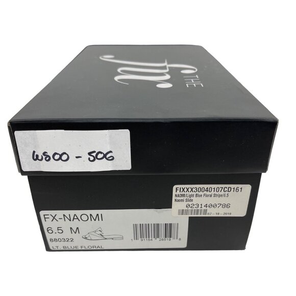 The Fix Women's Blue And Green Floral Naomi Sandals Sz 6.5M - NWB - Picture 11 of 11